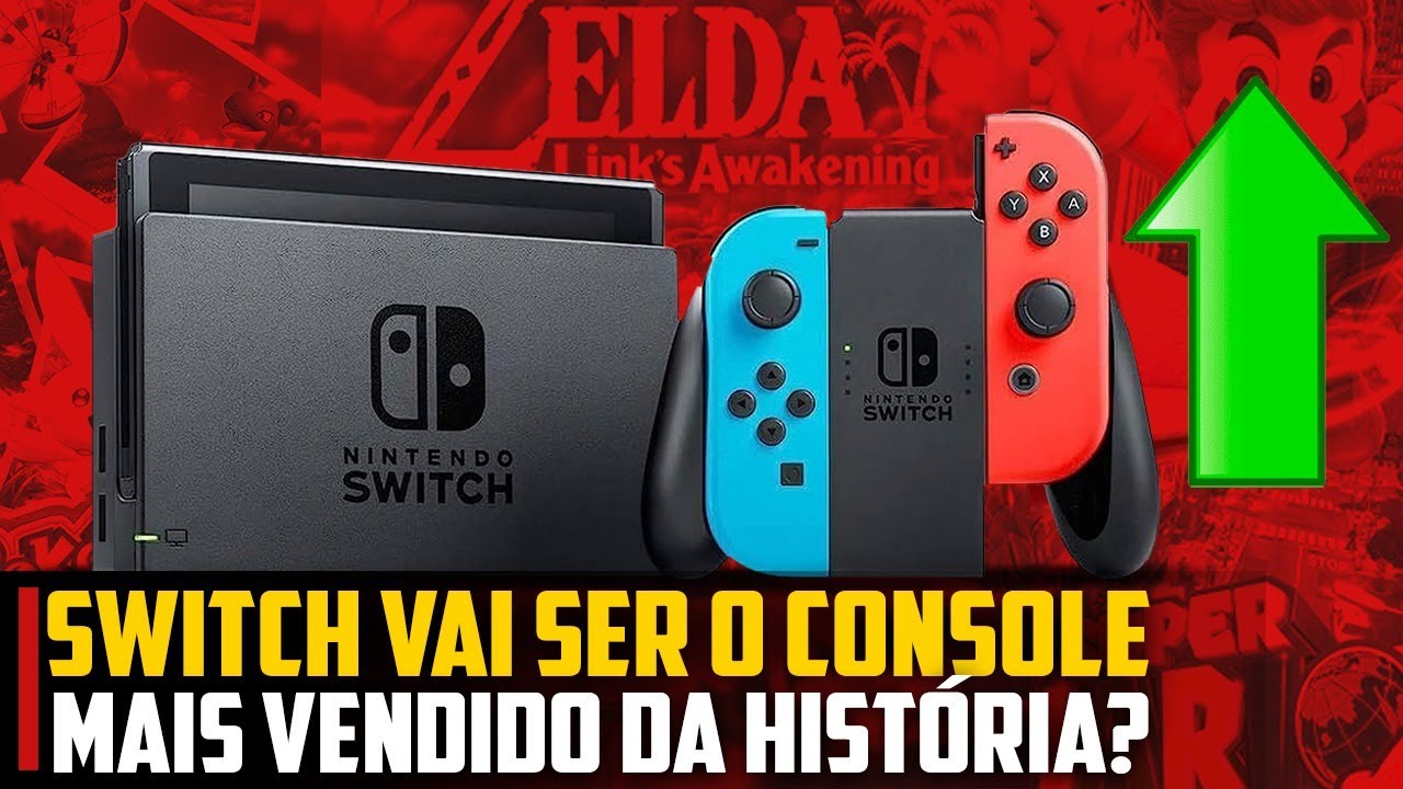 Nintendo Switch Brasil on X: O Nintendo Switch está firme e forte para  chegar bem mais alto. Vocês acreditam que pode ser o console mais vendido  da história? 😱 Para isso acontecer