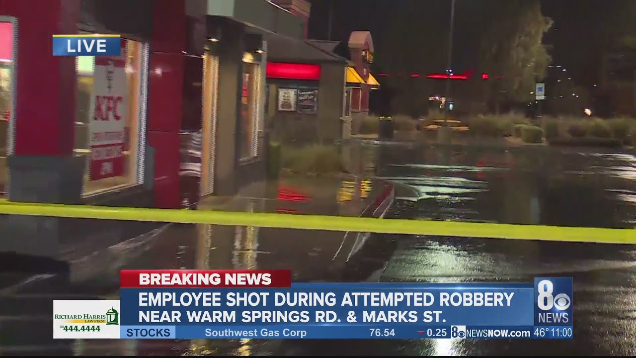 Henderson Police investigating officer-involved shooting on Warm Springs Road