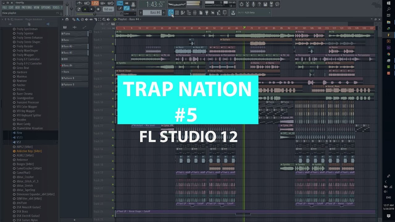 [Trap Nation Style] Trap With Vocal 5 [Free FLP] YouTube