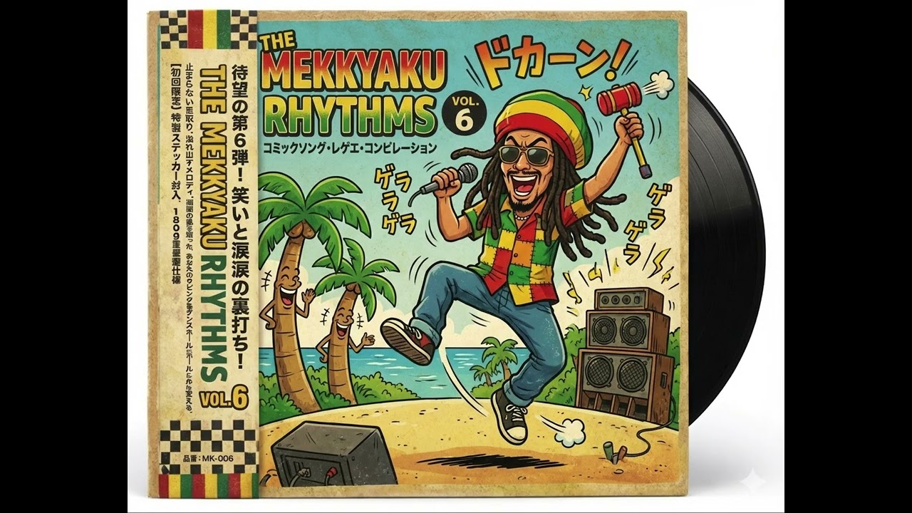【レゲエ・SKA】 xコミックソング｜水風呂DJMIX Vol.6 - THE MEKKYAKURHYTHMS】 