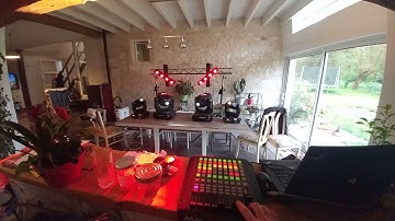 Qlc+ with akai APC20 test