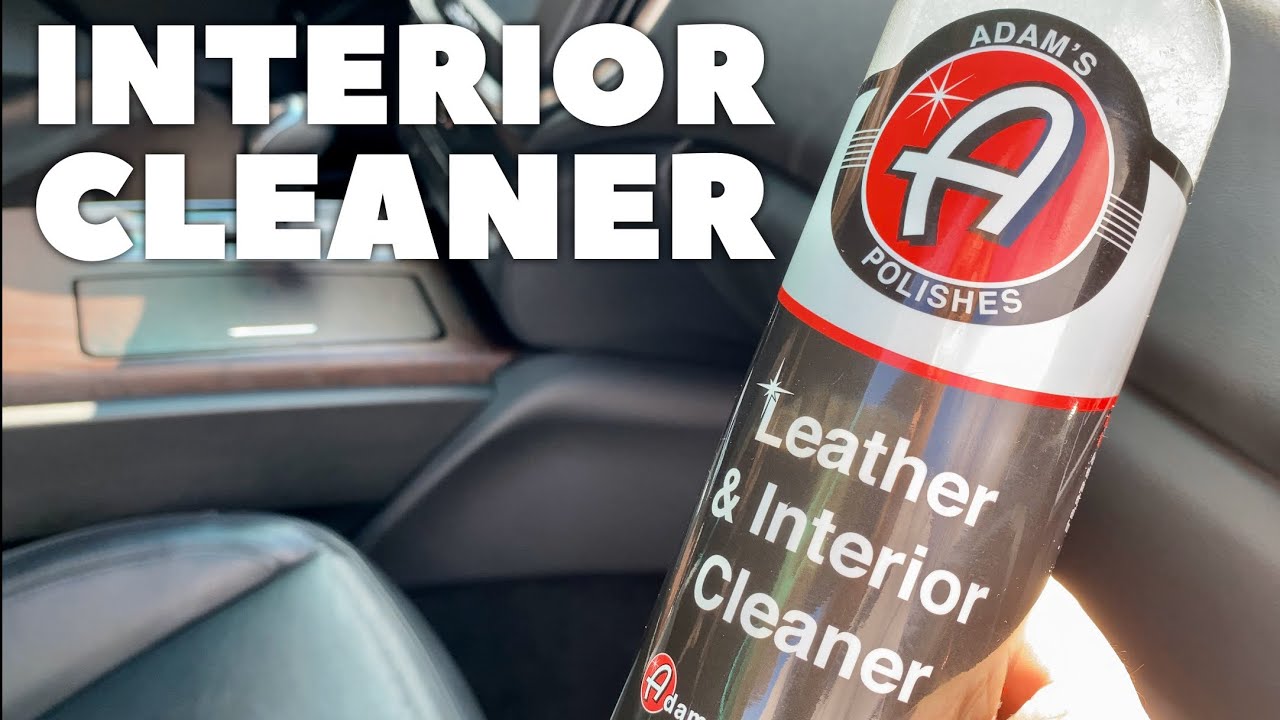 Adam's Leather and Interior Cleaner 