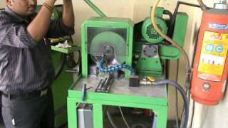 Carbide rod cutting machine