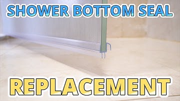 DIY Tutorial: How To Replace Your Shower Door Bottom Seal