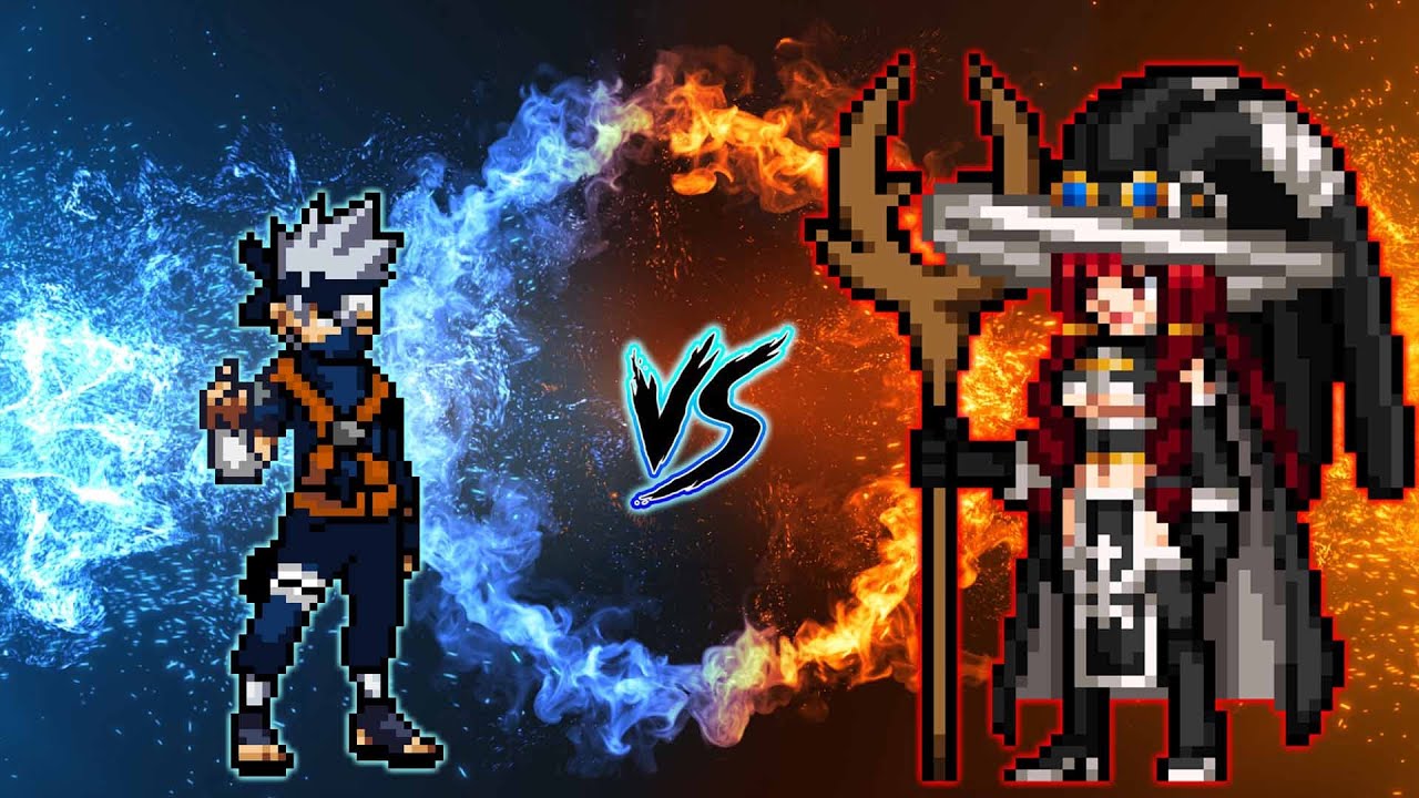 😈KAKASHI 3RD GREAT NINJA WAR VS IRENE BELSERION IN JUMP FORCE MUGEN