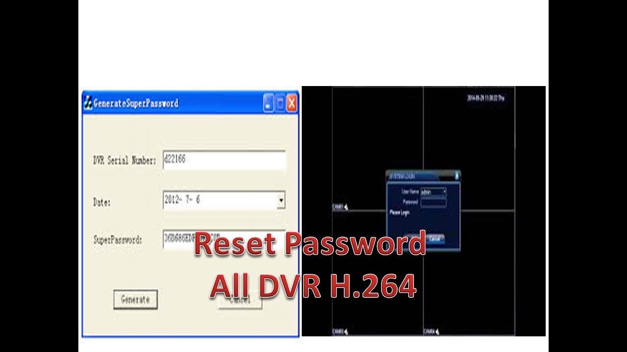 Multistar dvr default password