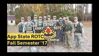 App State Army ROTC: Fall Semester '17