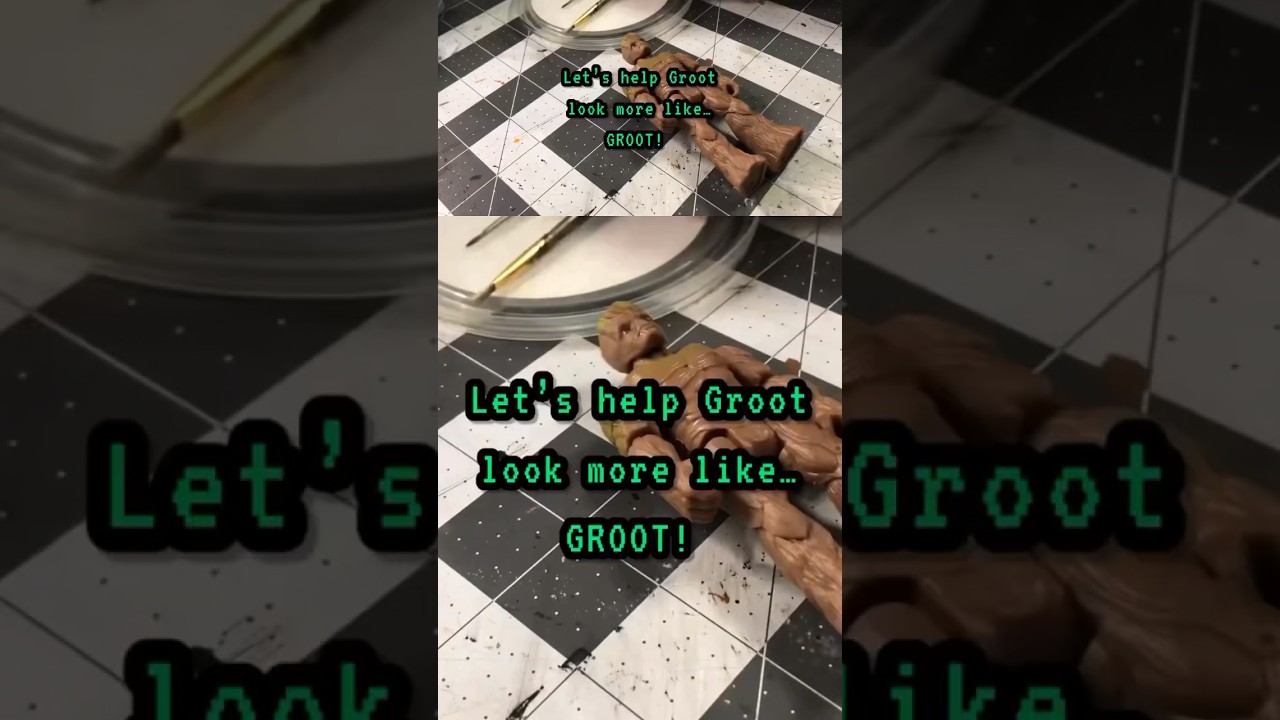 Make GROOT look AMAZING! EASY Custom Tutorial 