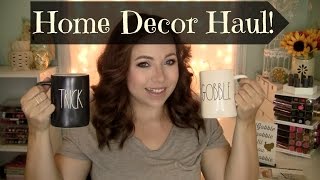 Home Decor Haul | Tjmaxx, Kirklands & Hobby Lobby!