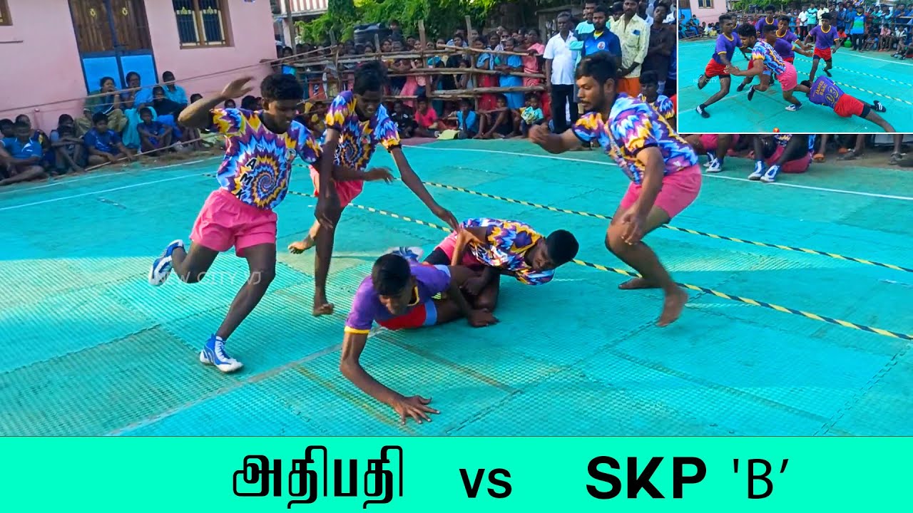 SKP 'B' vs ATHIPATHI Kabaddi | Silukuvaarpatti Local Kabaddi Tour | 16. ...