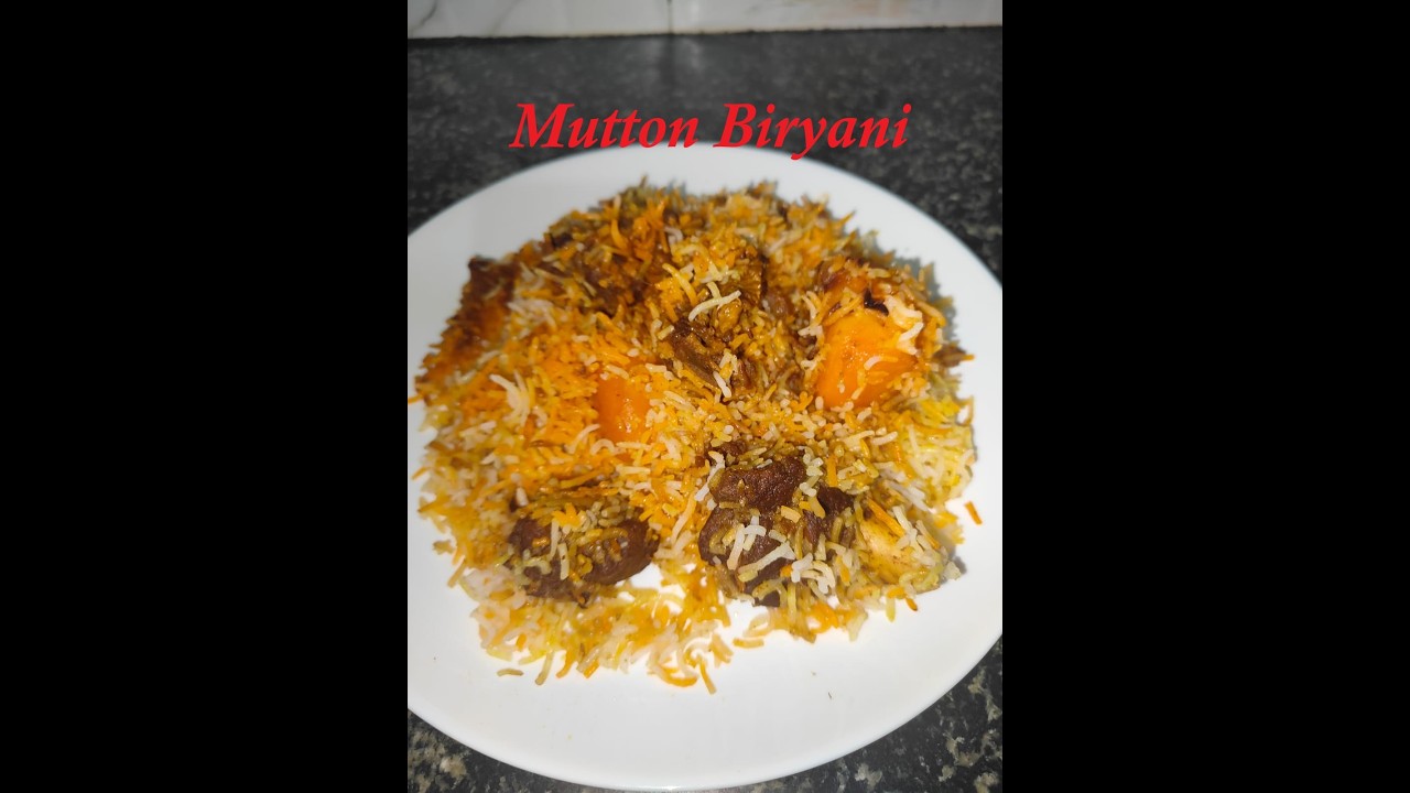 Mutton Biryani || মাটন বিরিয়ানি 🍛|| ঘরোয়া স্বাদের সুগন্ধি বিরিয়ানি