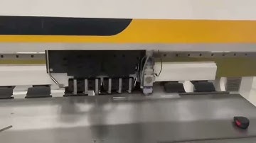 Stainless steel v grooving machine v groover machine with laser cutting shearing