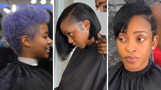 45 Unique Short Hairstyles Recomended for Short Hair Lovers Black Hair Community
