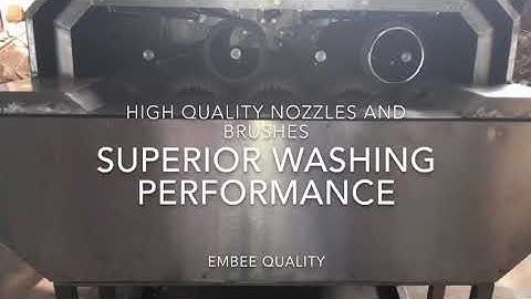 Multiple Rotary Screen Washer Machine(Horizontal) - Embee Group