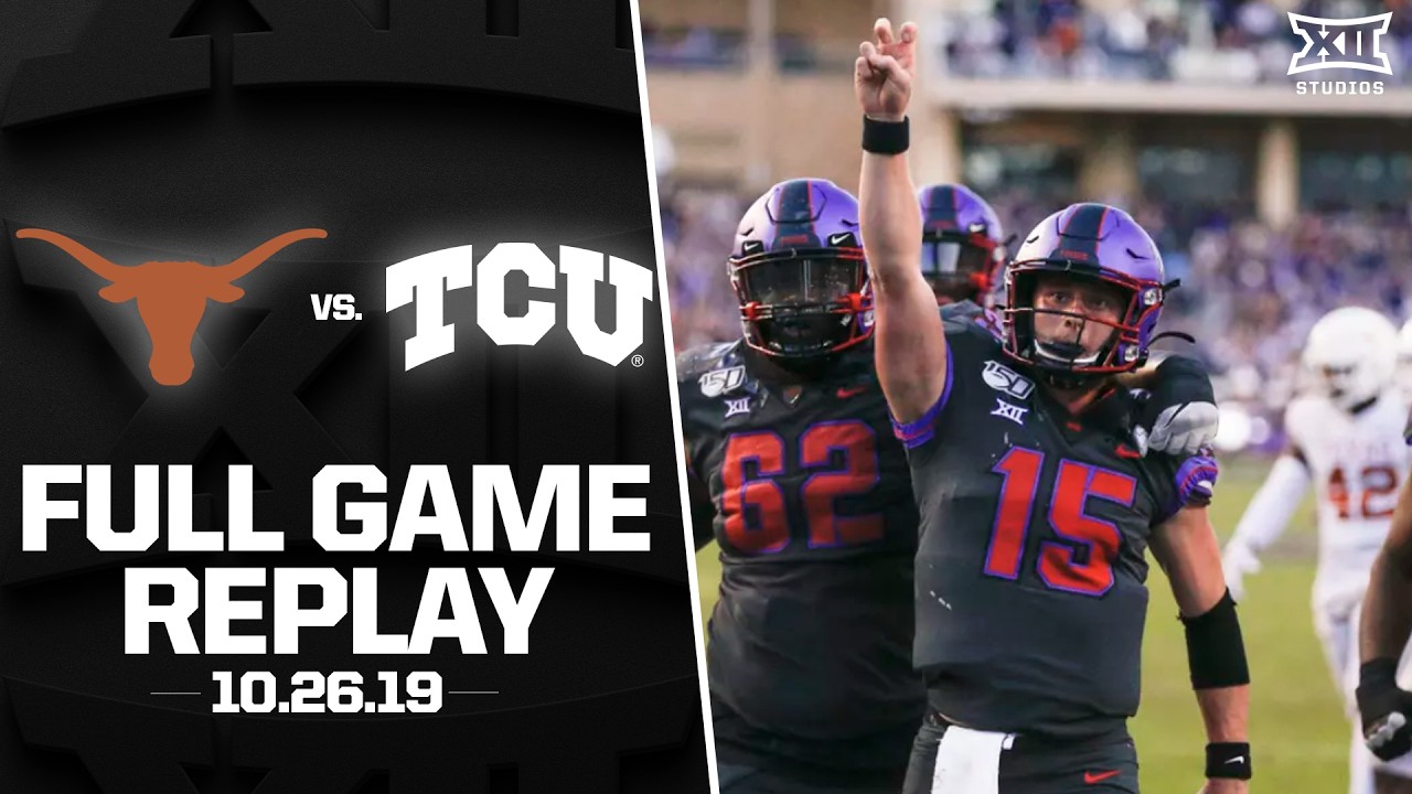 Texas vs. TCU (10.26.19) Football Full Game Replay | Big 12