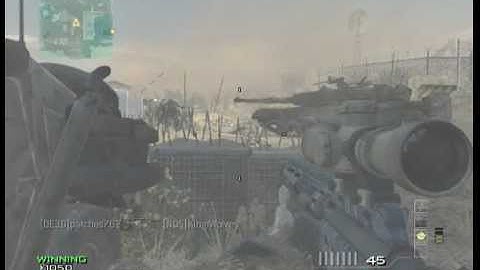 Mw3 No Scope across map :)