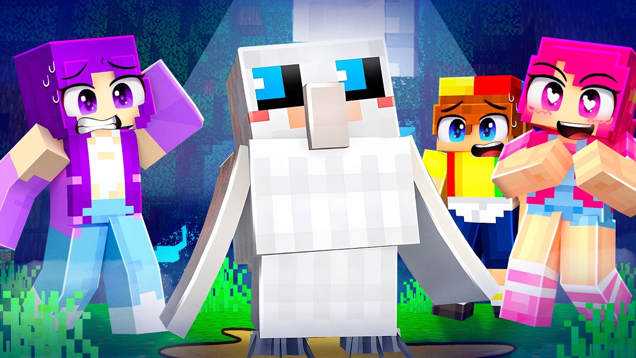 Minecraft 99 Nights In The Forest HORROR OWL olarak Trolledim!