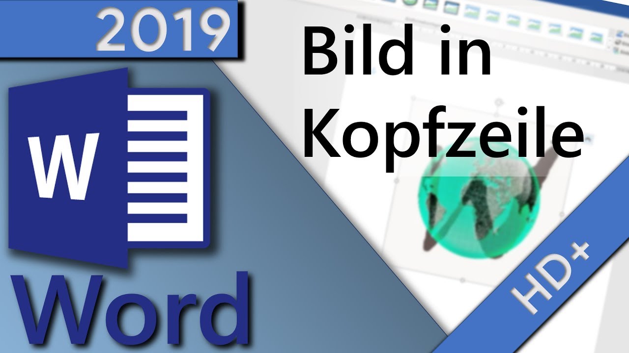 Word Bild In Kopfzeile Einfugen In 2 Minuten Hd 2019 Youtube