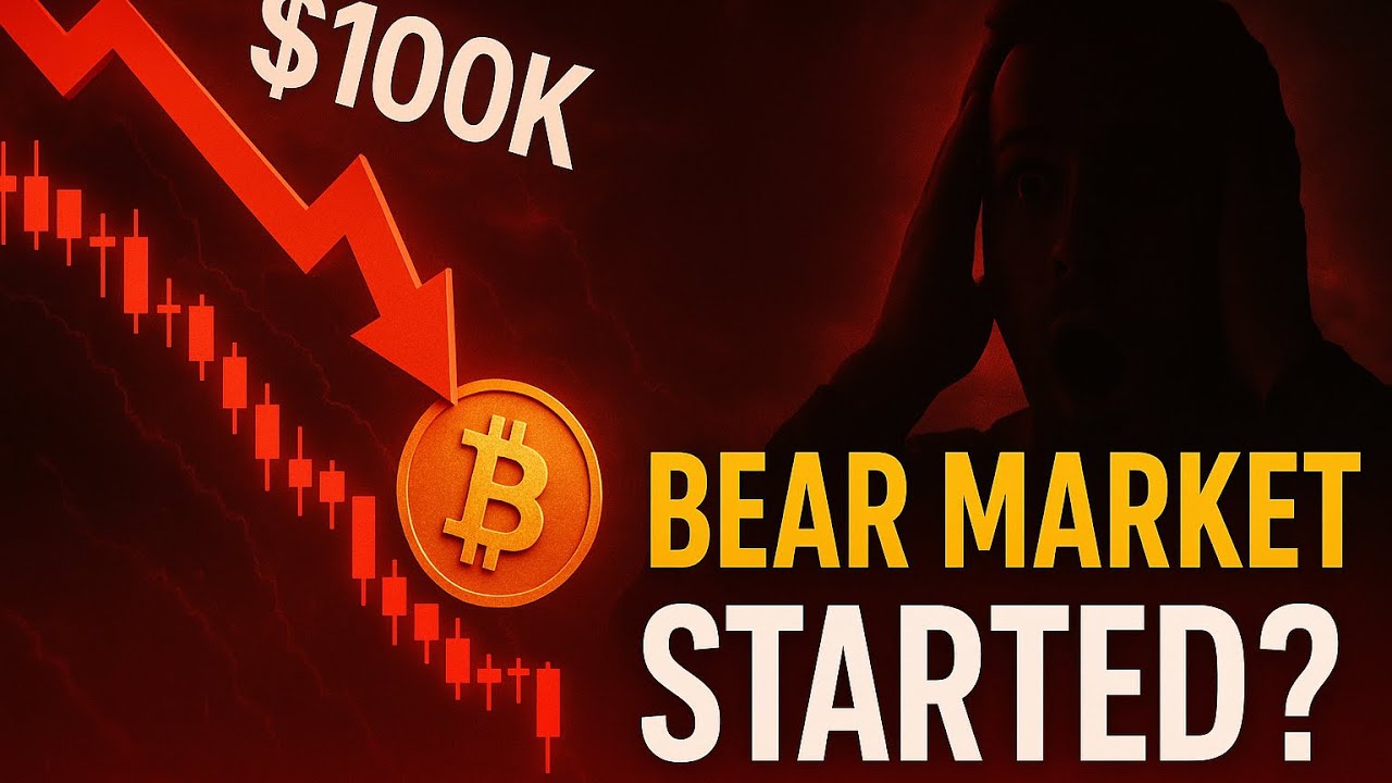 Bitcoin Crash Below $100K ⚠️ | Is The Bear Market Starting Now? 