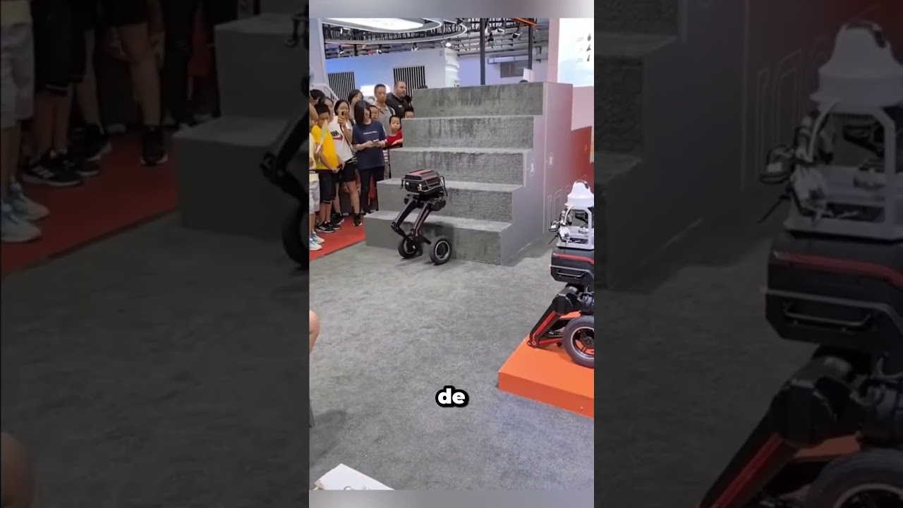 ¡No creerás cómo este robot conquista las escaleras!