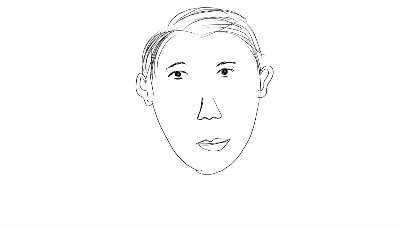 Tutorial Menggambar Wajah Jelek 