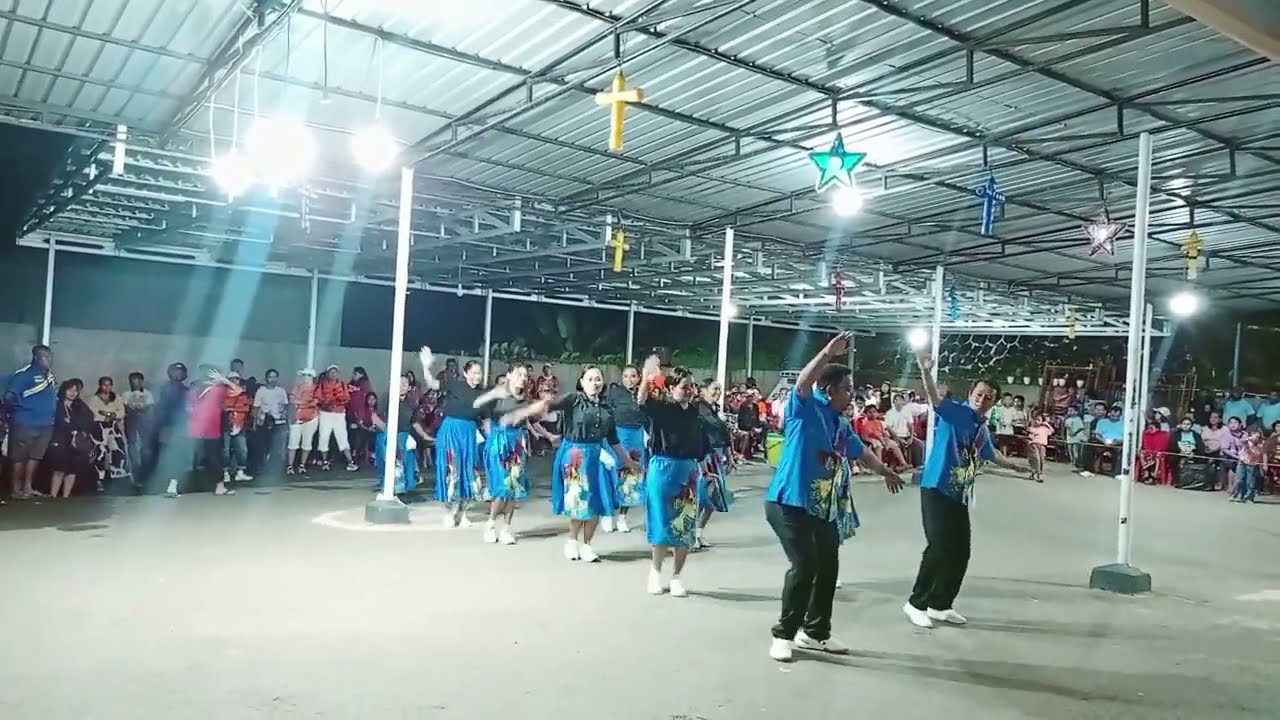 Penampilan Tari Yospan Rayon Eden GKI Betel Malasilen 