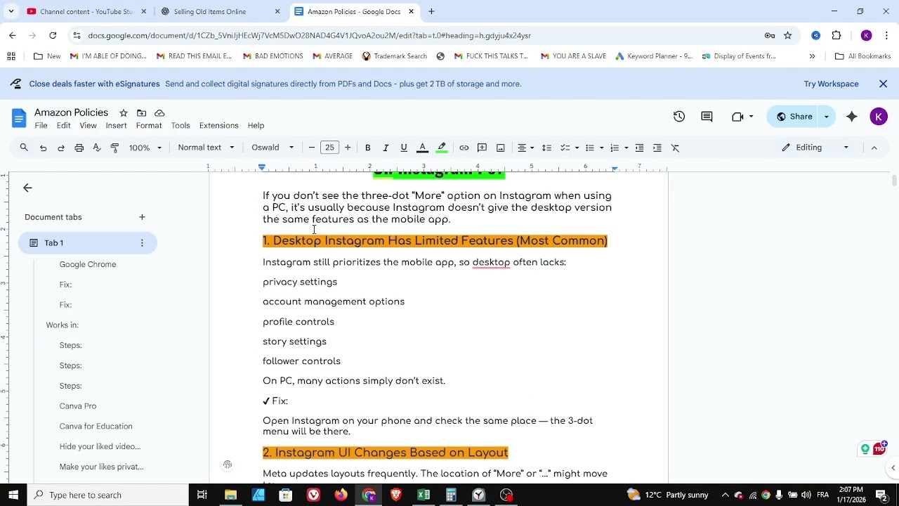 Why You Can’t See The Three Dot More Option On Instagram Pc