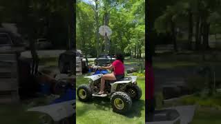 First time 4-wheeling!