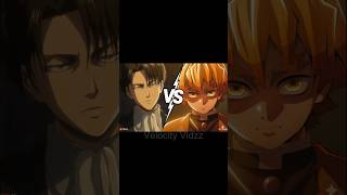 ​⚡️ Levi vs. Zenitsu: The Ultimate Speed Duel - Who Do You Got? #shorts #aot #demonslayer