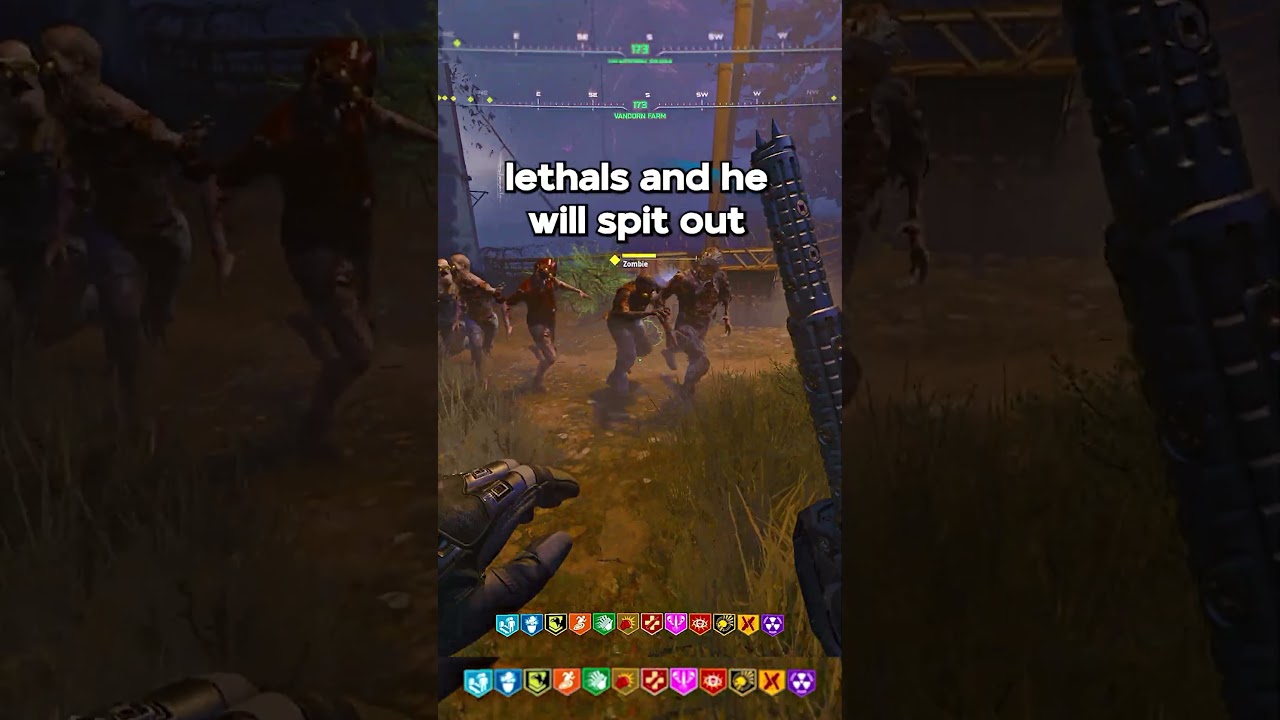 БЕСПЛАТНАЯ ПАСХАЛЬКА «Chompy» ДЛЯ BLACK OPS 7 ZOMBIES 