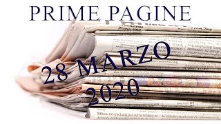 Prime pagine quotidiani sportivi 28 marzo 2020