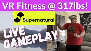 PLUS SIZE VR Fitness Gameplay | Supernatural (Oculus Quest 2) | Low Intensity Boxing | Self Care