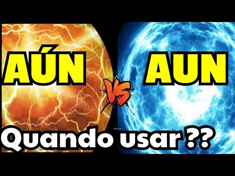 Quando usar o Aún e Aun em espanhol Aprenda a utilização de Aun sem acento e Aún com acento