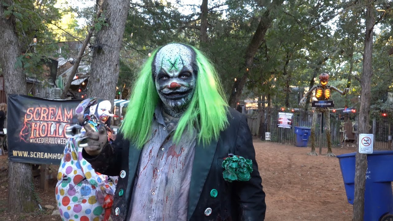Inferno Pumpkins Light Up Scream Hollow Wicked Halloween Park!