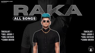 RAKA All Punjabi Songs (Official Visualizer) | Amli Anthem | Boli Janda C | Cobra | @MasterpieceAMan