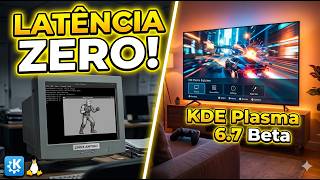 KDE Plasma 6.7 Beta: O fim do lag no Linux? Entenda!