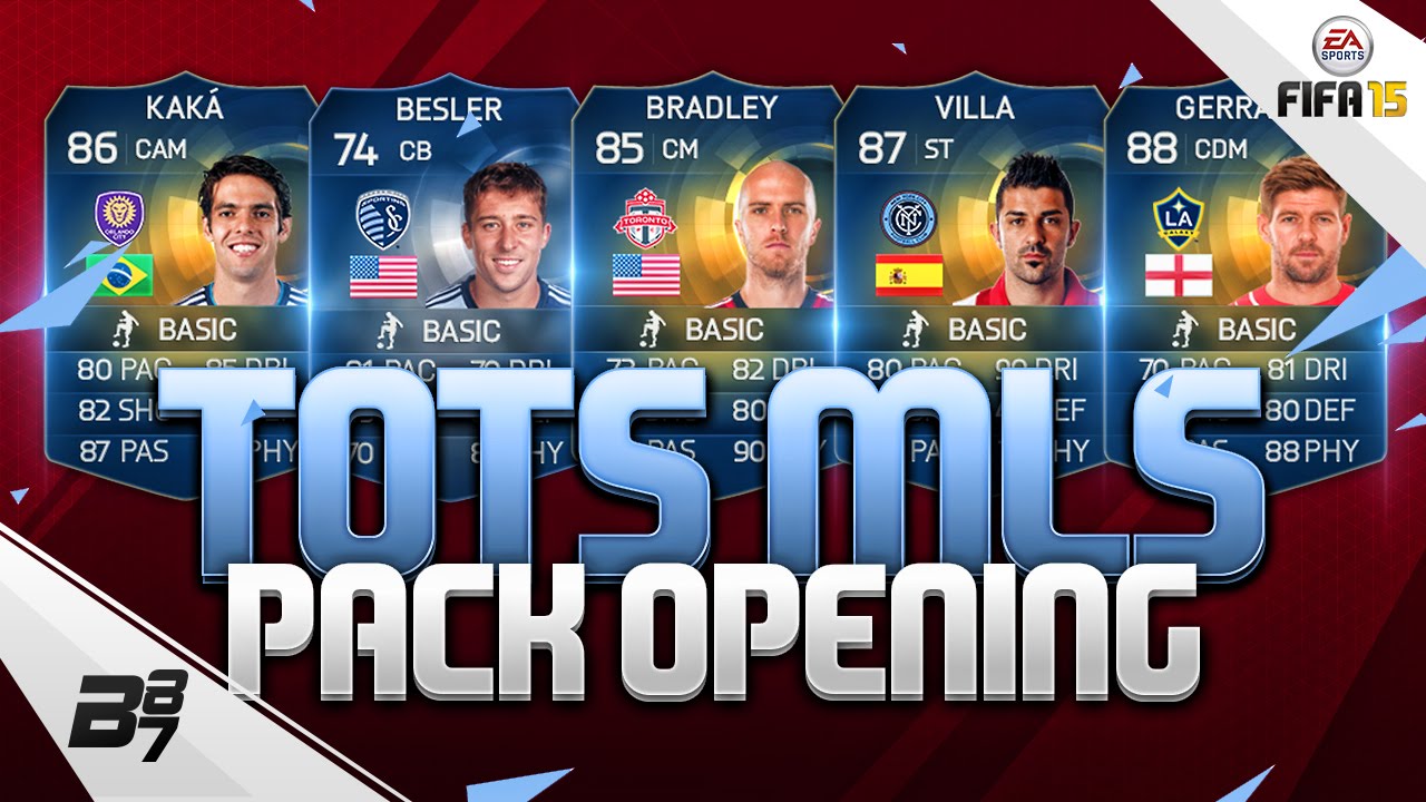 BOOM! INSANE MLS ALL STAR TOTS PACK PULLS! | FIFA 15