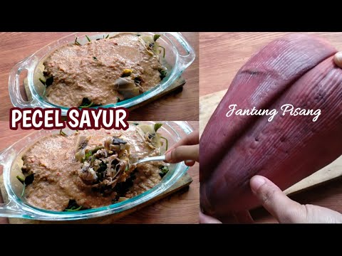 Bumbu Pecel Jantung Pisang