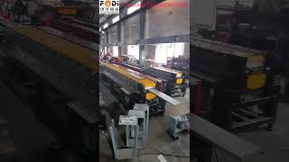 "large Size Fire Damper Making Machine" - Fire Damper Frame Bender Manufacturer #hvac #shorts