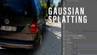 Gaussian Splatting | Exterior Scene | Cinema 4D + Octane Render