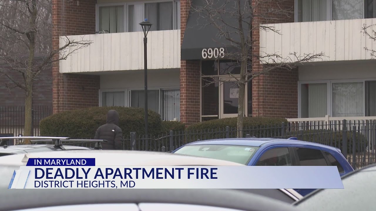 One dead after apartment fire in Prince George’s County - YouTube
