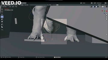 Godzilla Roars (Blender animation)