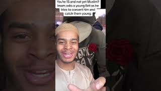 Kafir says Akhi Ayman and muslims are trapping the Youth... #Shorts #muhammadsalmin.1