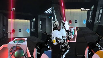 Portal 2 Co-op: Incomplete splitscreen series: part 2