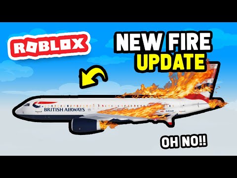 NEW CABIN FIRE UPDATE in Cabin Crew Simulator (Roblox)
