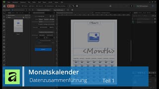 Immerwährender, dynamischer Kalender mit Affinity Studio 3