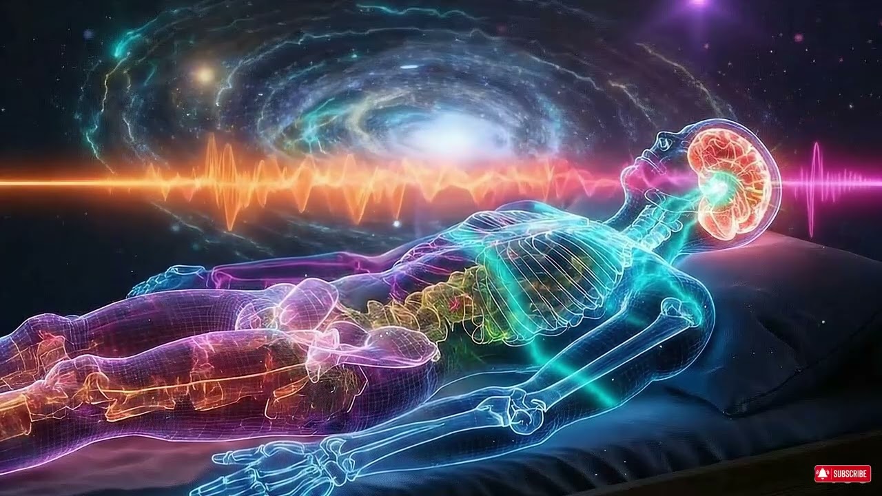 174Hz + 396Hz + 528Hz | Deepest Healing Sleep: Relieve Pain, Release Fear & Miracle Healing