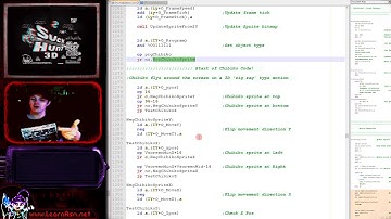Z80 Lesson SH7 - Sprite Animation 