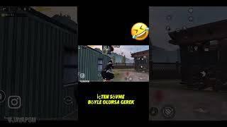 Ambar da 1vs1 atarken gereksiz rahatsız eden arkadaşa cevabim #keşfet #pubgmobile vs komık anlari