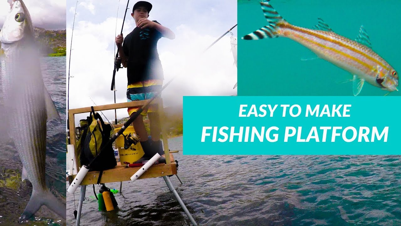 HOW to MAKE a Fishing PLATFORM & TESTING it in Hawaii- Day 1 & 2 ...